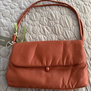 Vera Bradley Nylon Andover Shoulder Bag - Cinnamon color